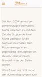 Mobile Screenshot of muehle-raebke.de