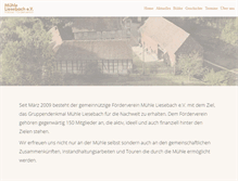 Tablet Screenshot of muehle-raebke.de